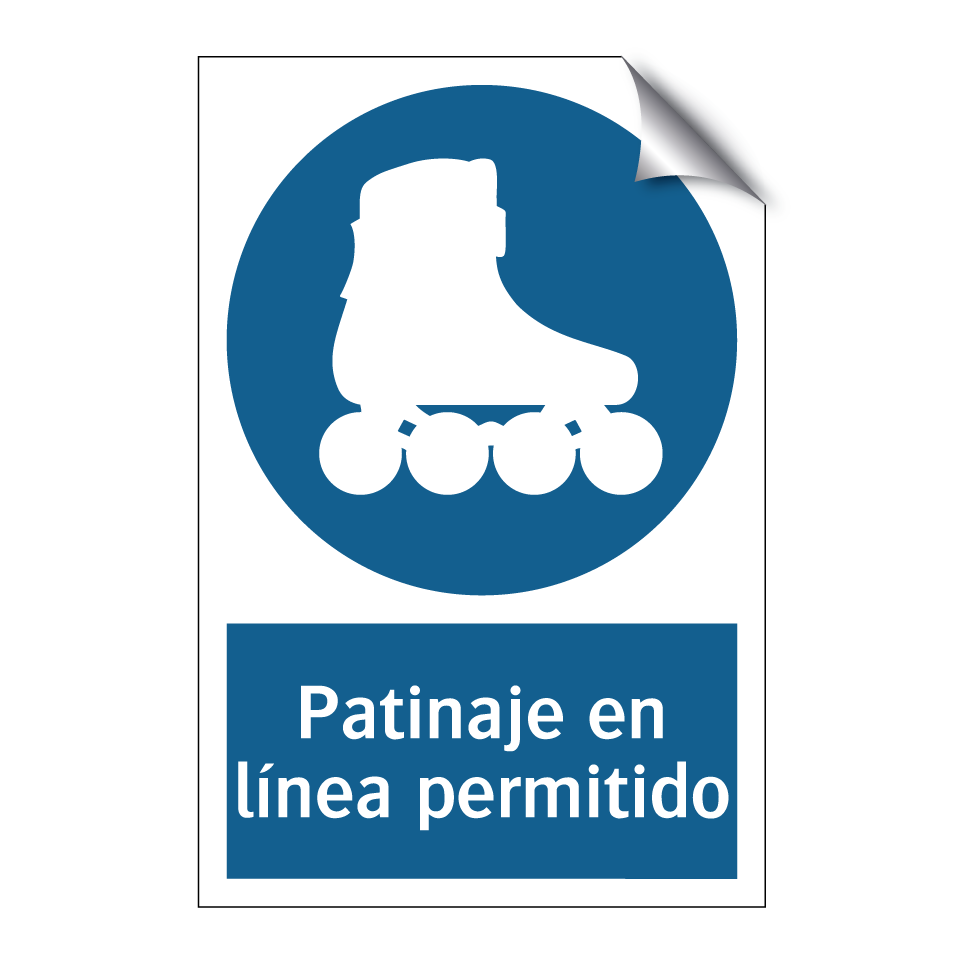 Patinaje en línea permitido