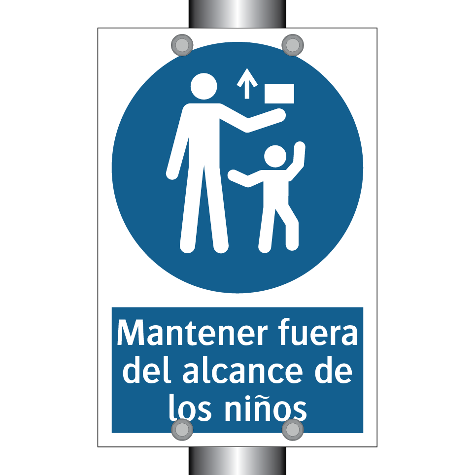 Mantener fuera del alcance de los niños