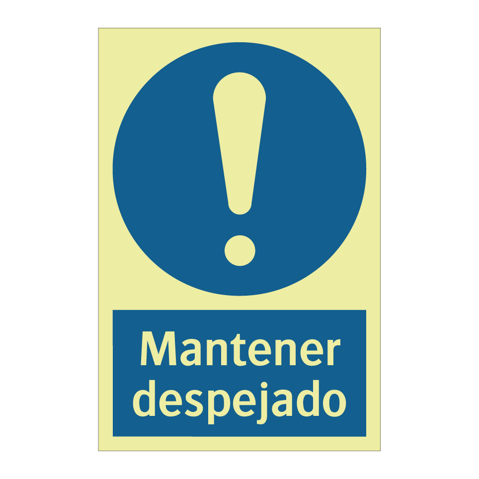Mantener despejado