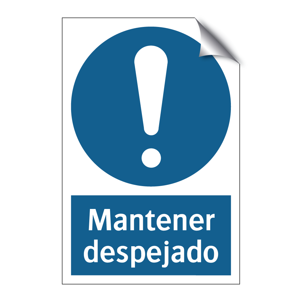 Mantener despejado