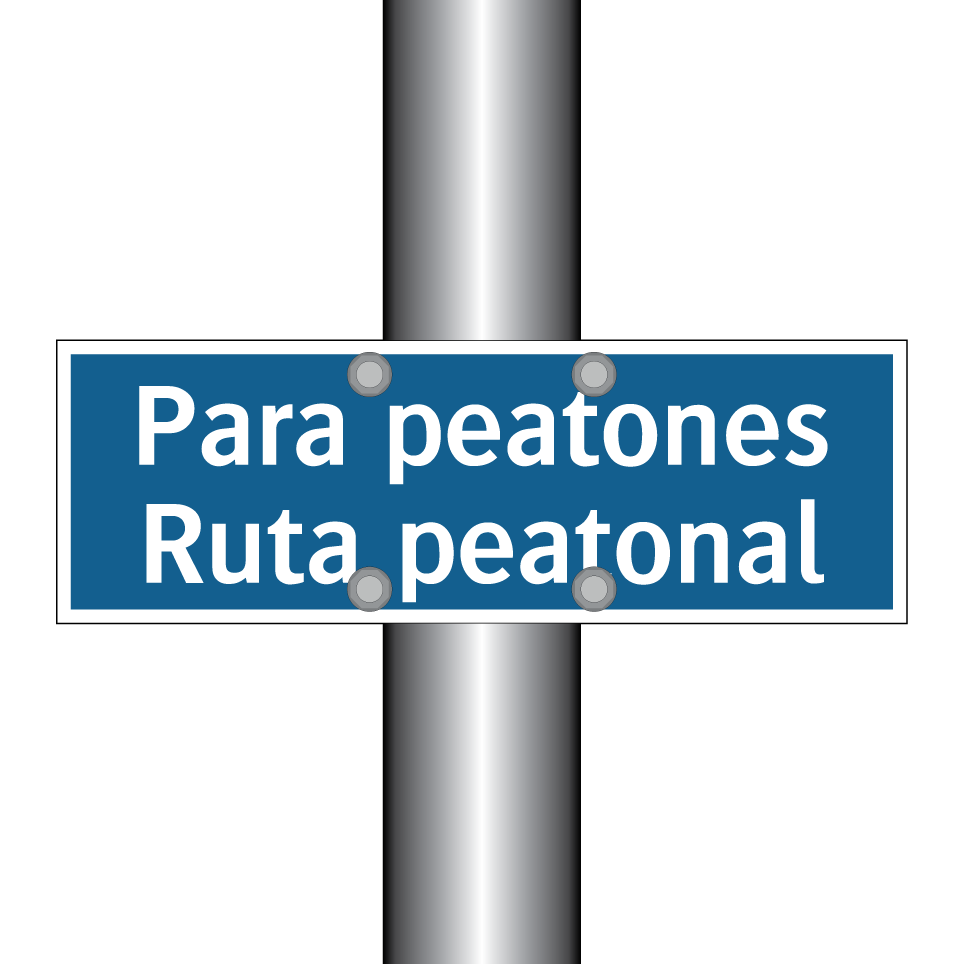 Para peatones Ruta peatonal