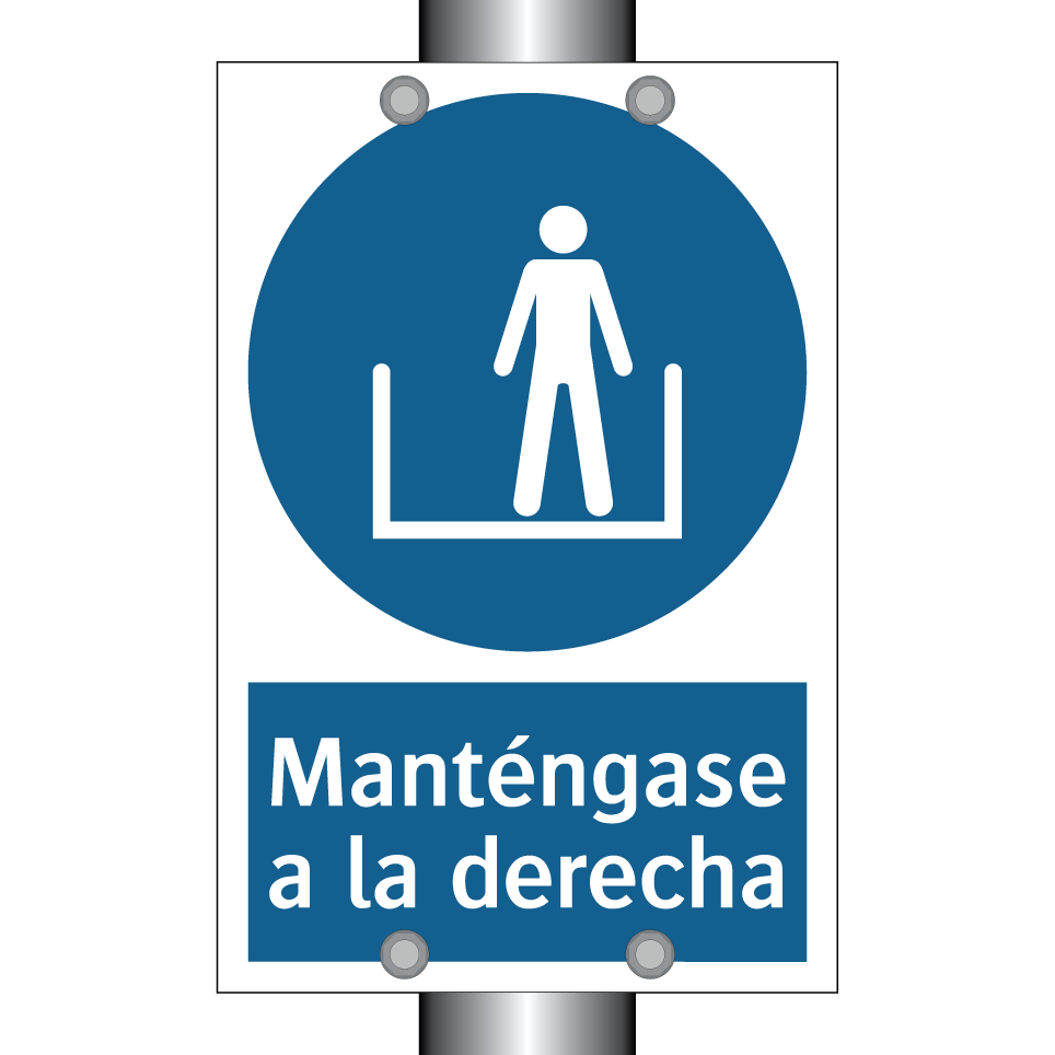 Manténgase a la derecha