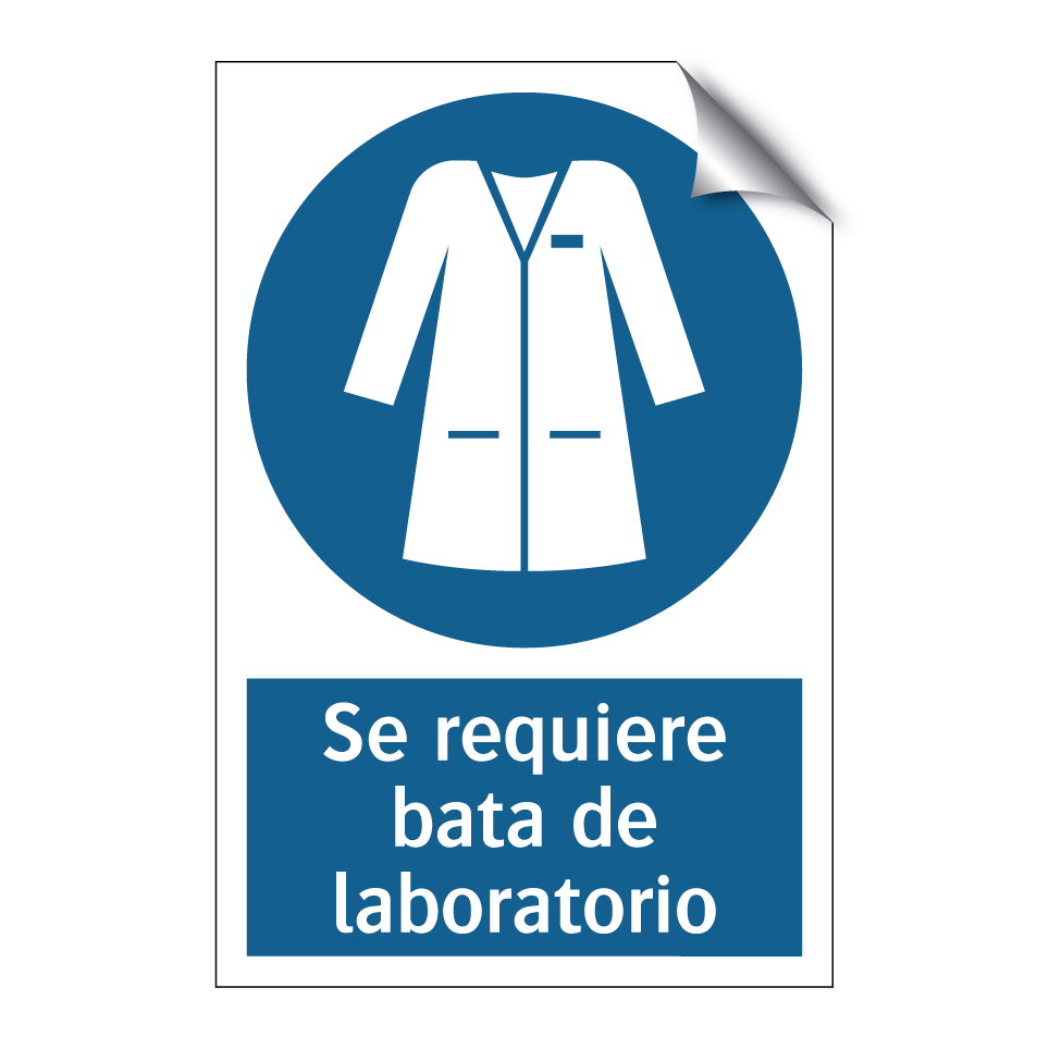 Se requiere bata de laboratorio