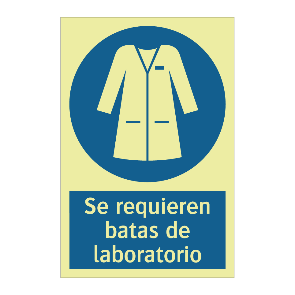 Se requieren batas de laboratorio
