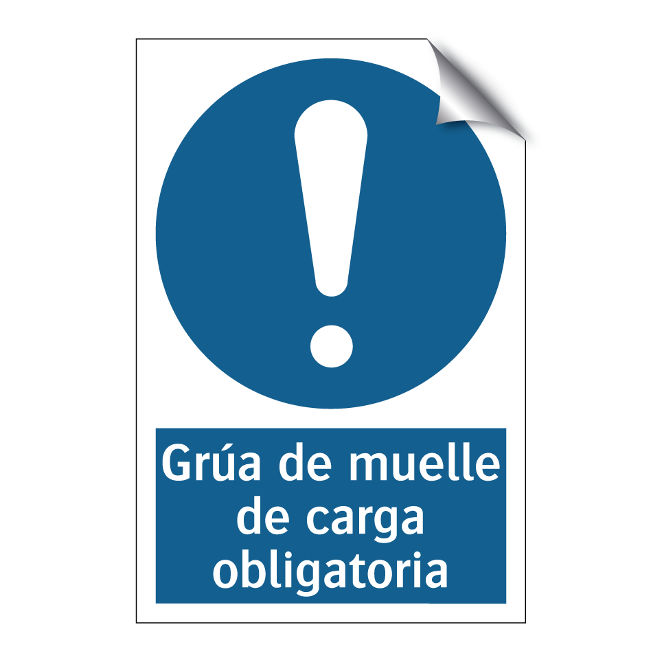 Grúa de muelle de carga obligatoria