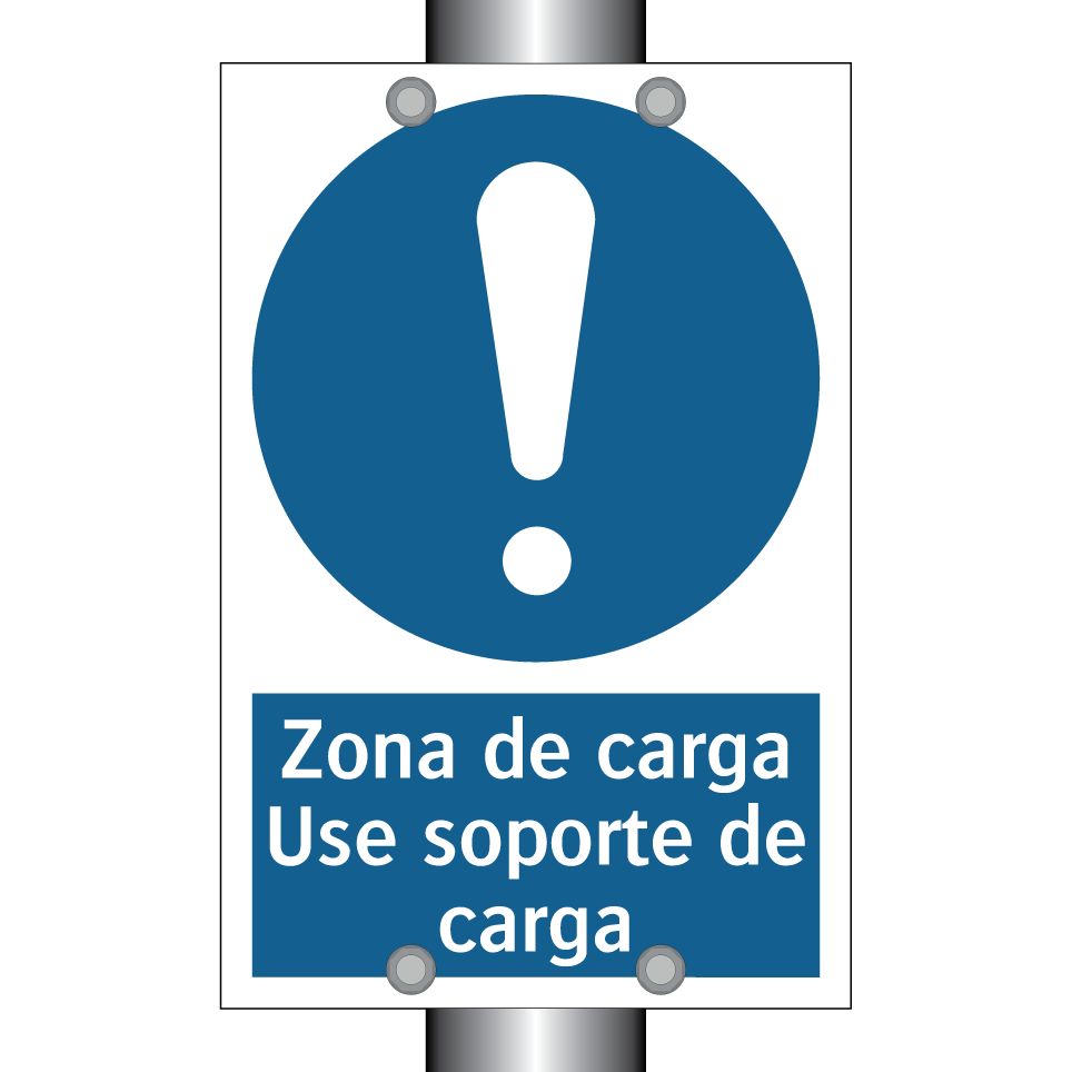Zona de carga Use soporte de carga