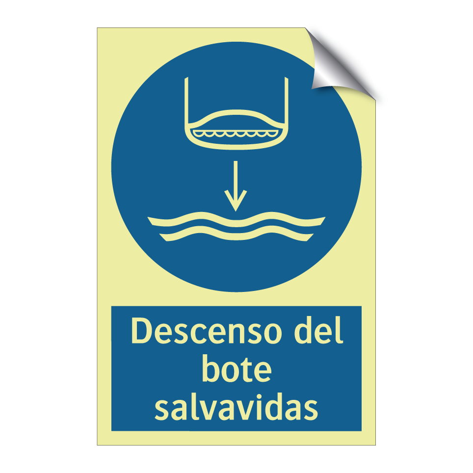 Descenso del bote salvavidas