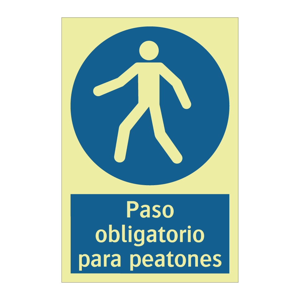 Paso obligatorio para peatones