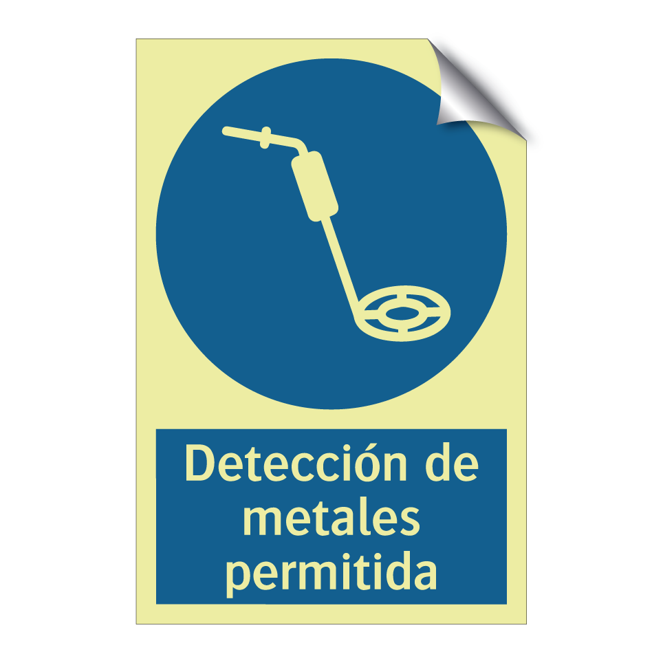 Detección de metales permitida