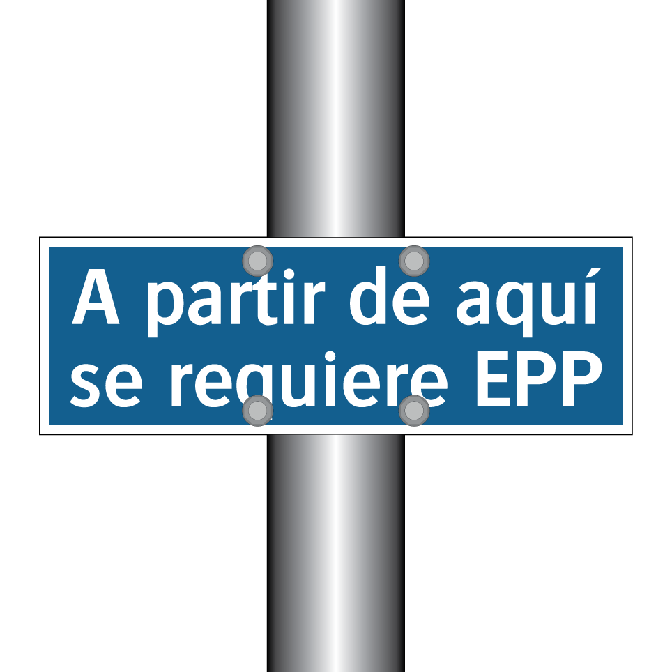 A partir de aquí se requiere EPP