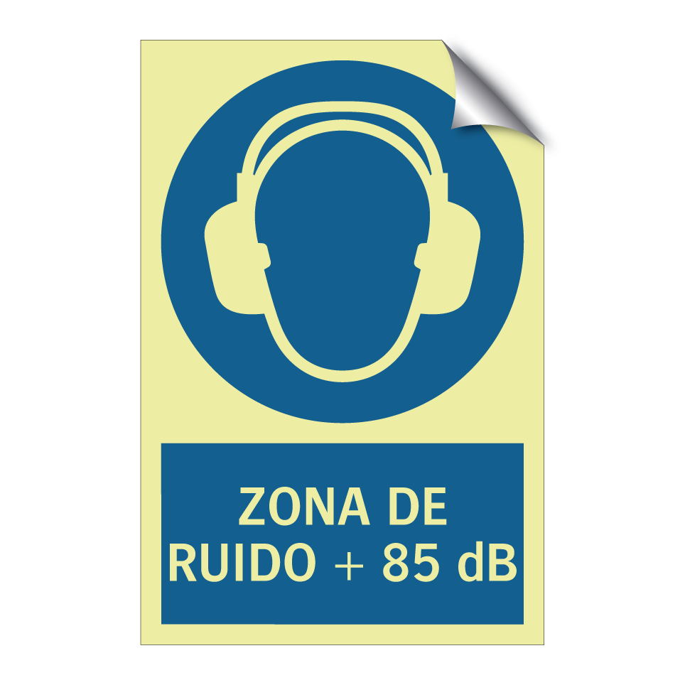 ZONA DE RUIDO + 85 dB