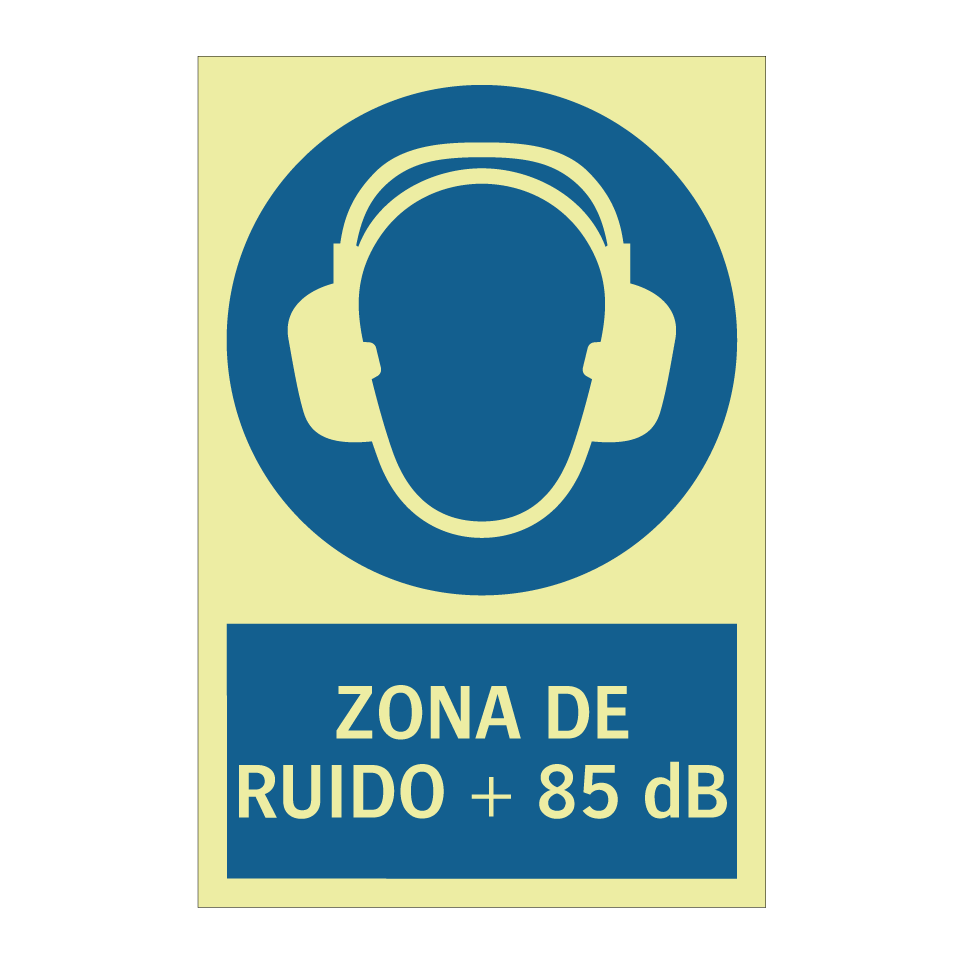 ZONA DE RUIDO + 85 dB