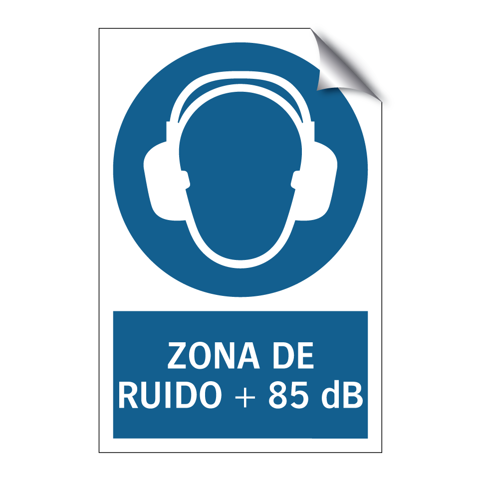 ZONA DE RUIDO + 85 dB