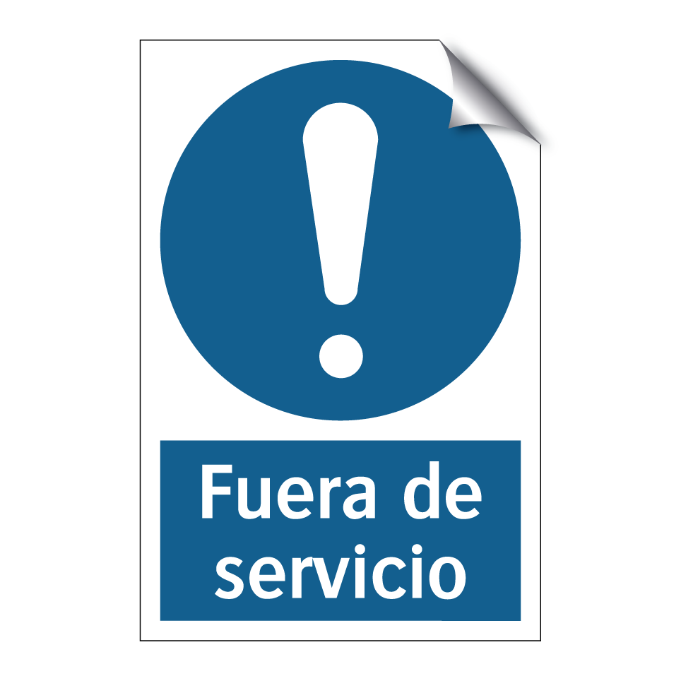 Fuera de servicio
