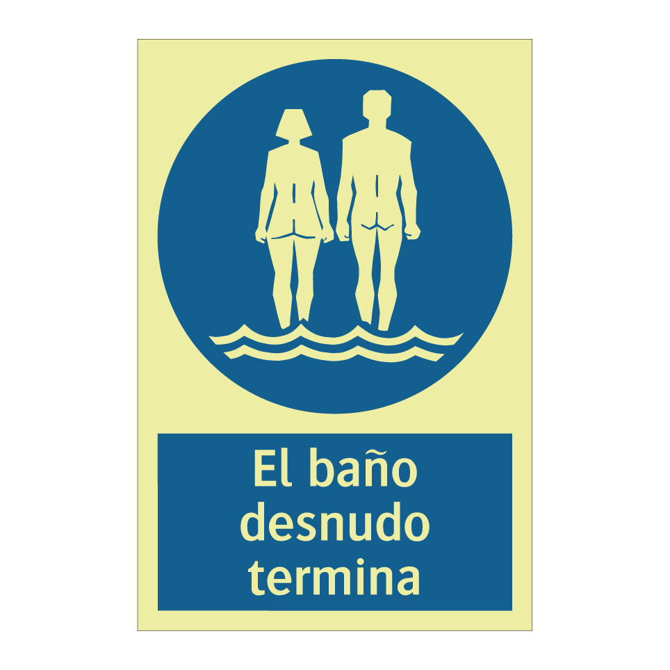 El baño desnudo termina