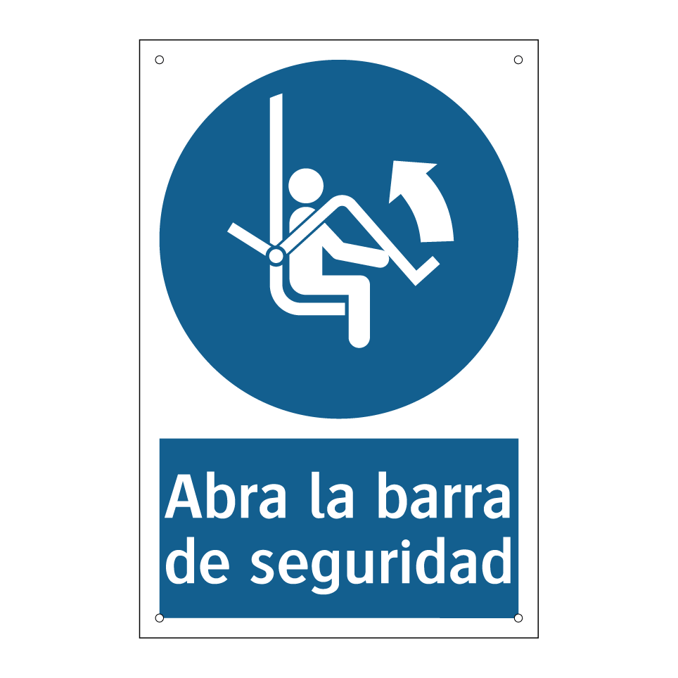 Abra la barra de seguridad
