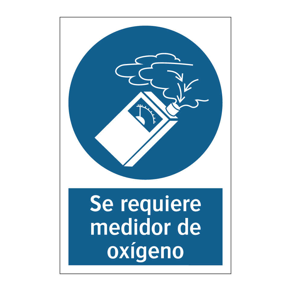 Se requiere medidor de oxígeno