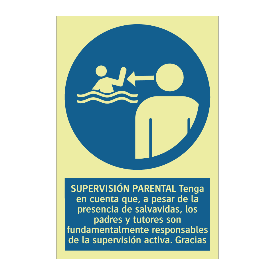 SUPERVISIÓN PARENTAL Tenga en cuenta que, a pesar de la presencia de salvavidas, los padres y tutores son fundamentalmente responsables de la supervisión activa. Gracias