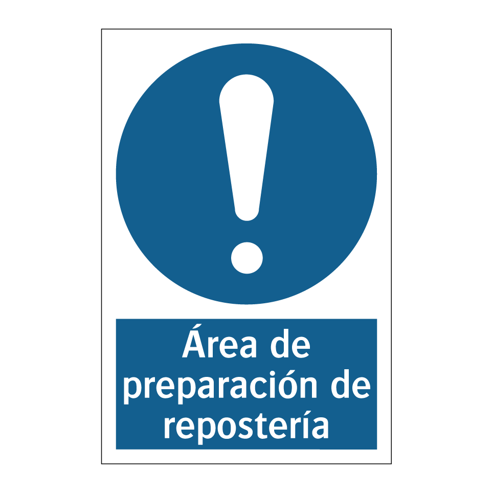 Área de preparación de repostería