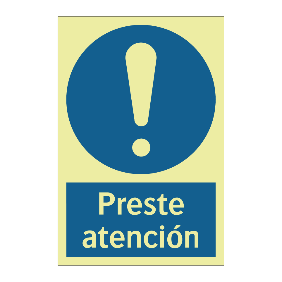 Preste atención