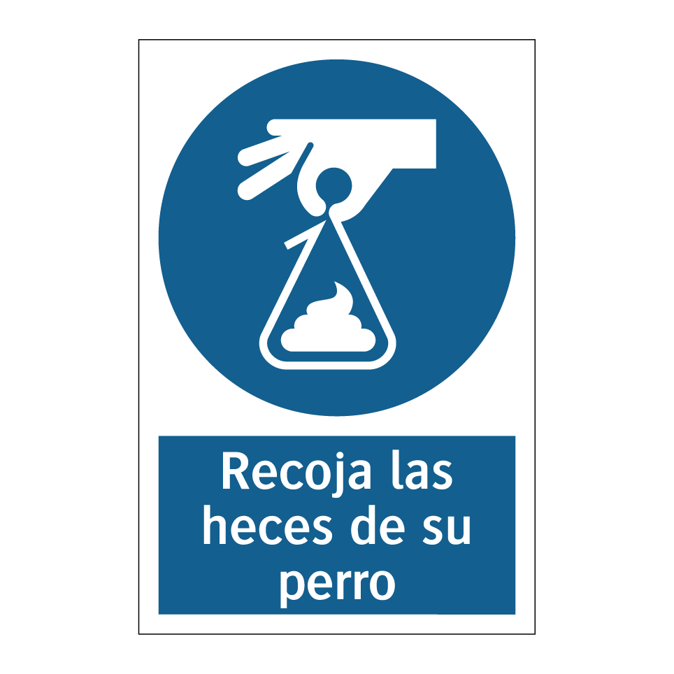 Recoja las heces de su perro