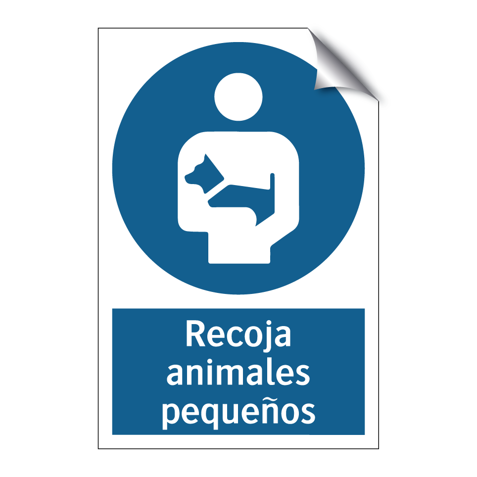 Recoja animales pequeños