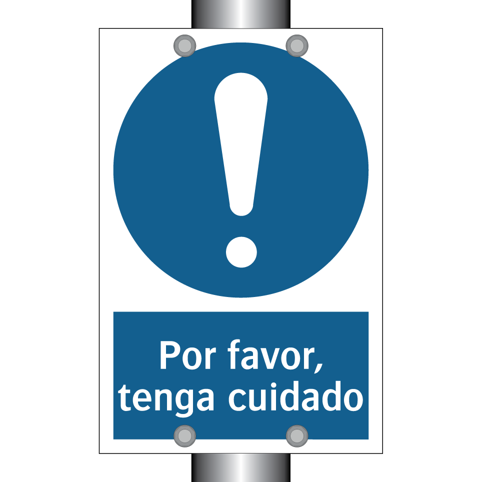 Por favor, tenga cuidado