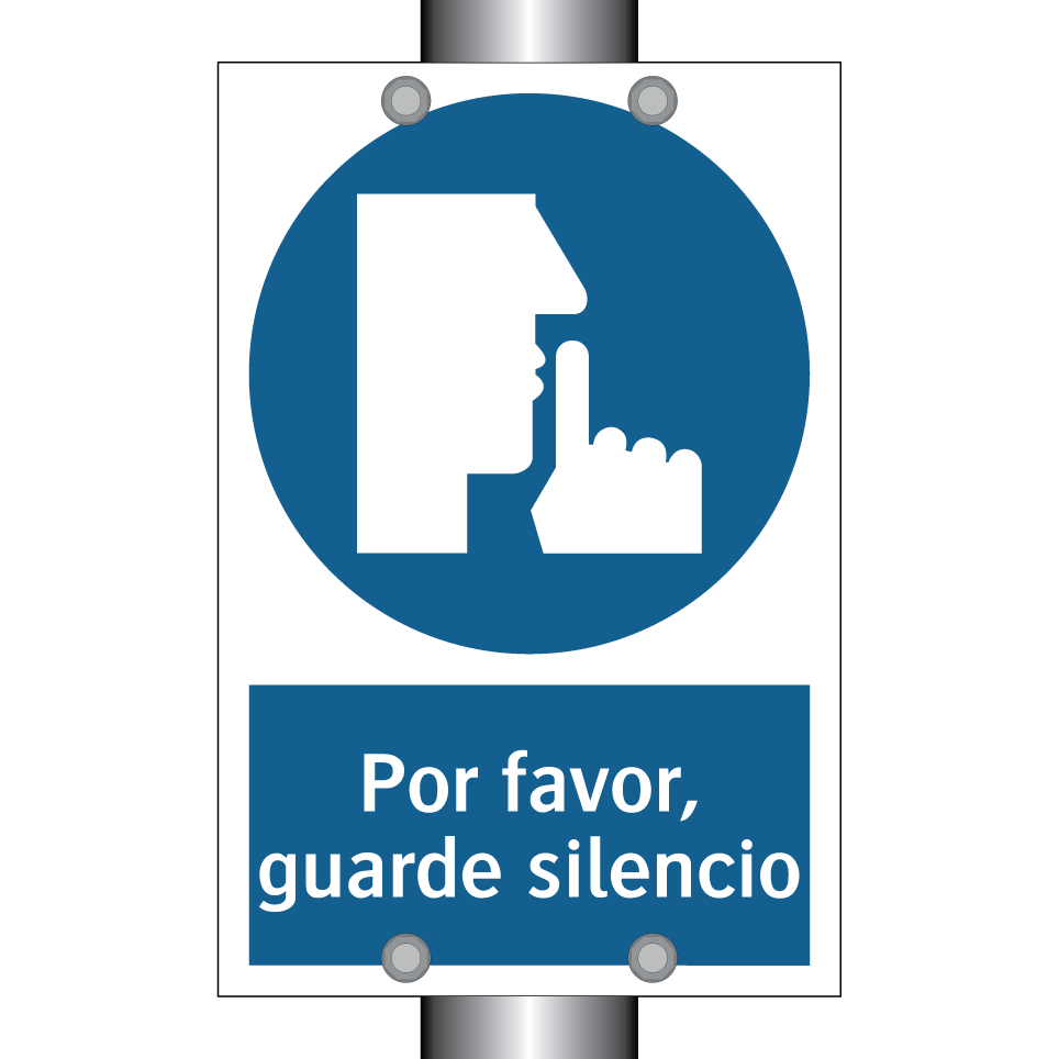 Por favor, guarde silencio