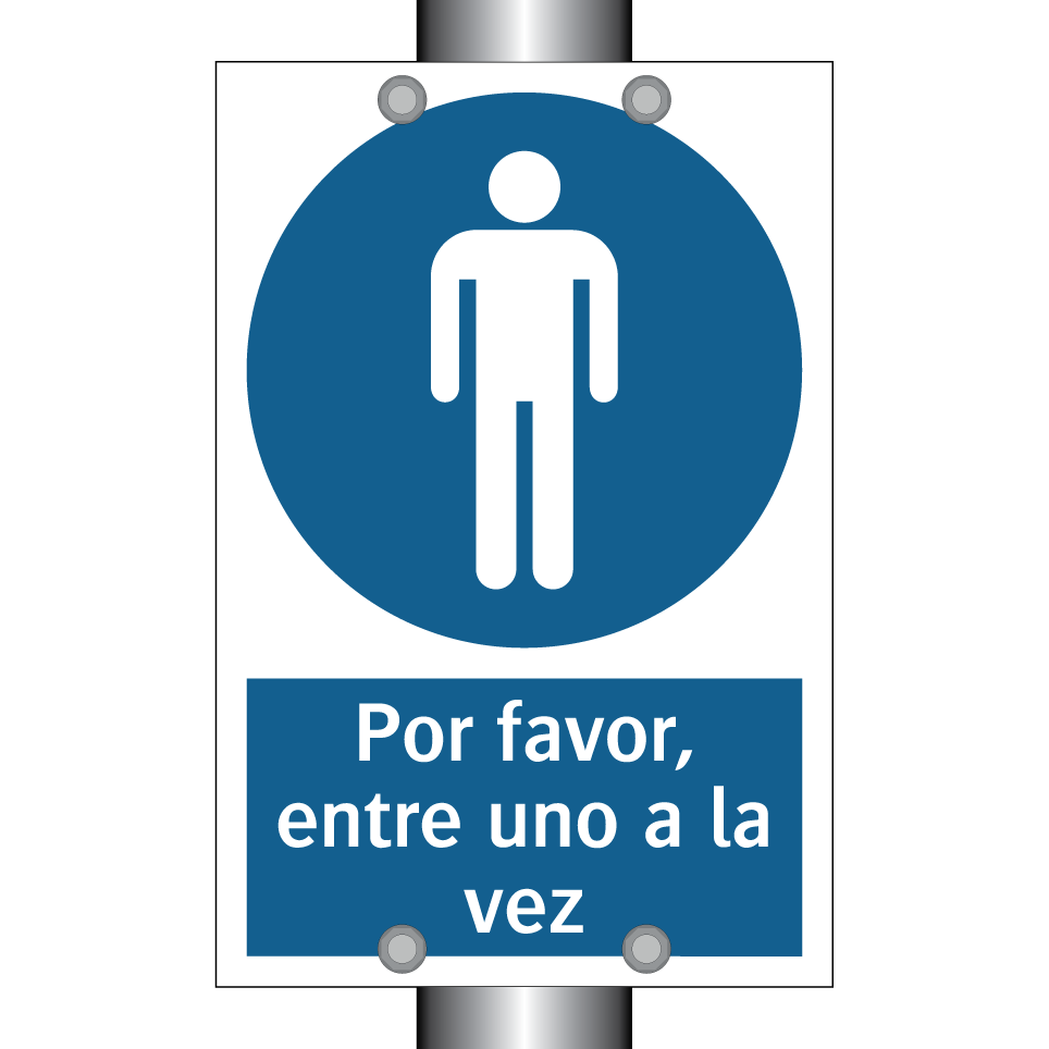 Por favor, entre uno a la vez