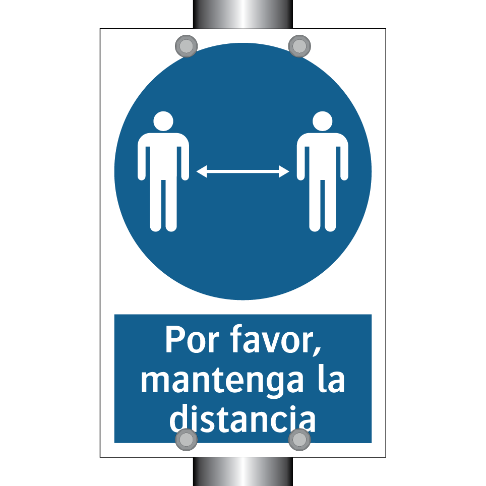 Por favor, mantenga la distancia