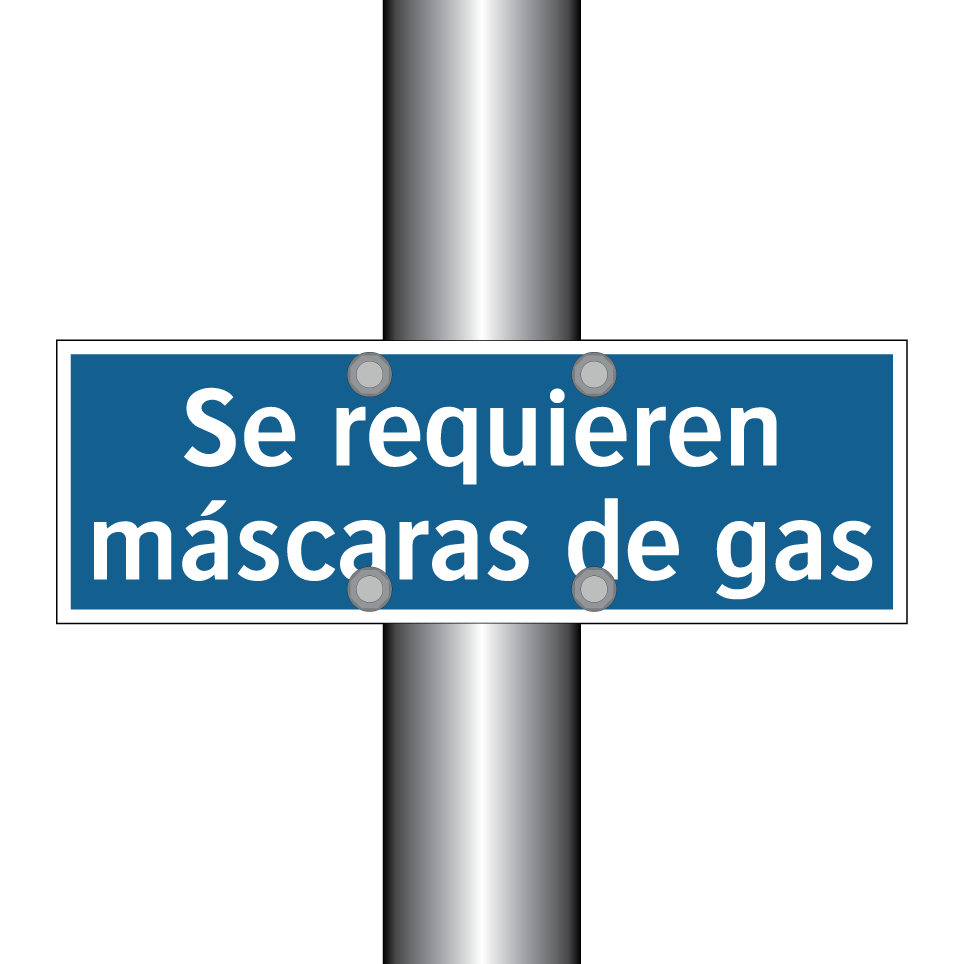 Se requieren máscaras de gas
