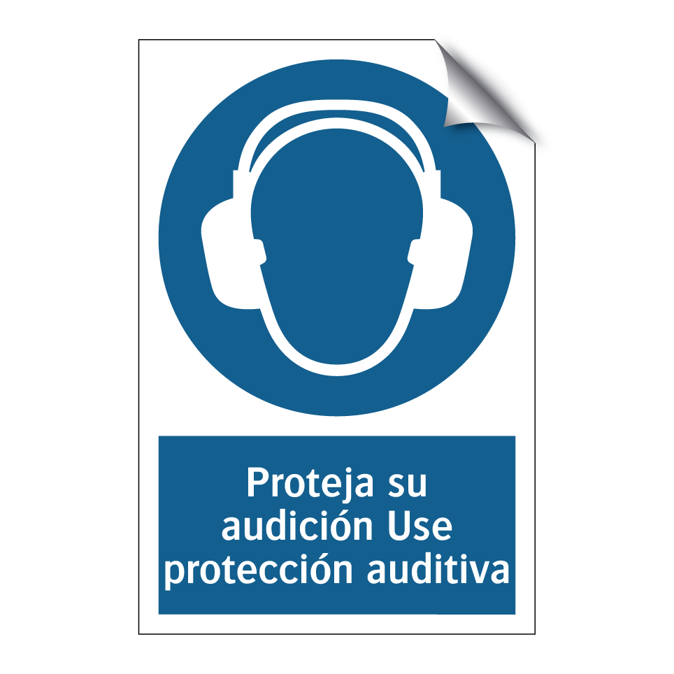 Proteja su audición Use protección auditiva