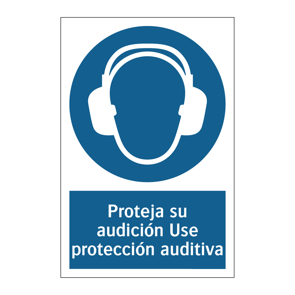Proteja su audición Use protección auditiva