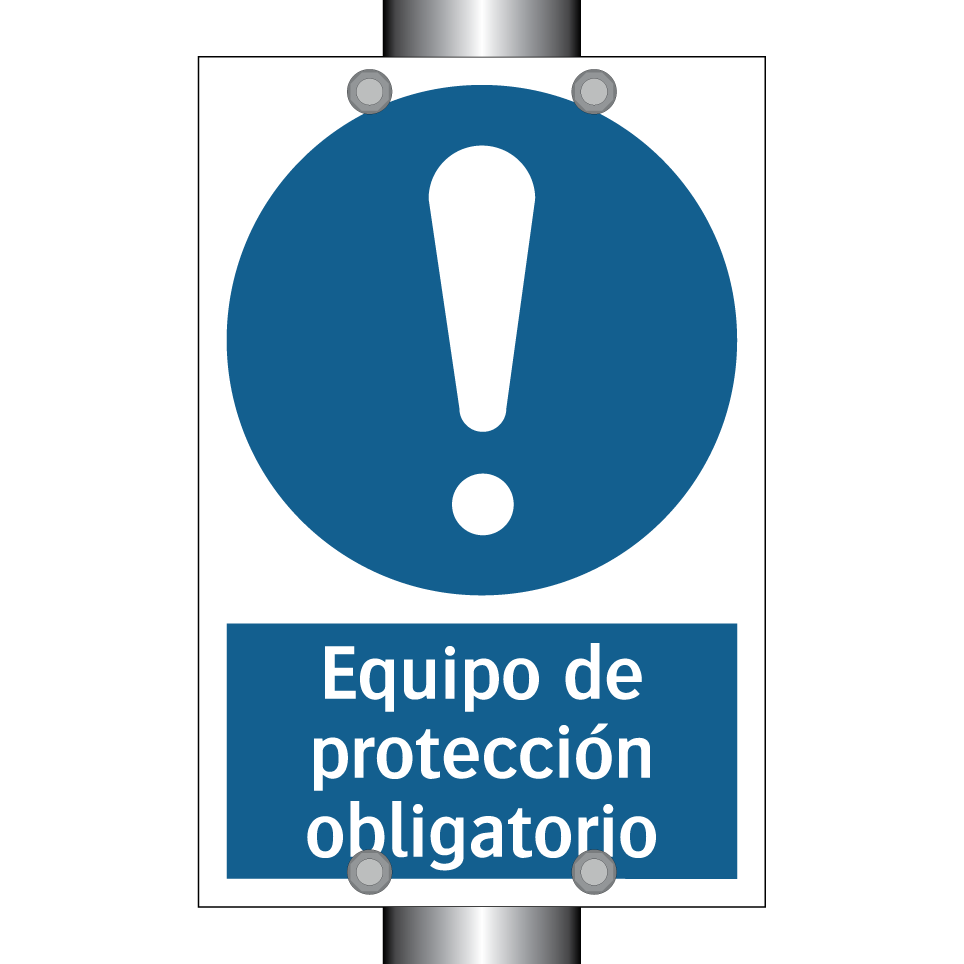 Equipo de protección obligatorio