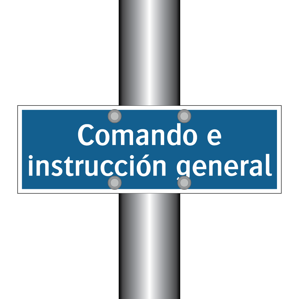 Comando e instrucción general
