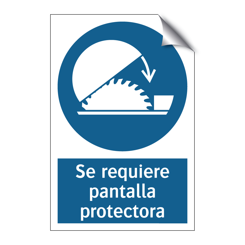 Se requiere pantalla protectora