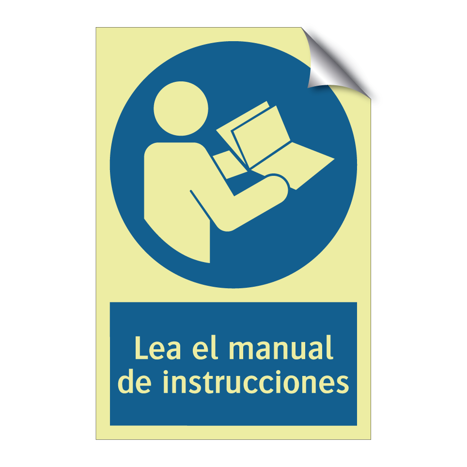 Lea el manual de instrucciones