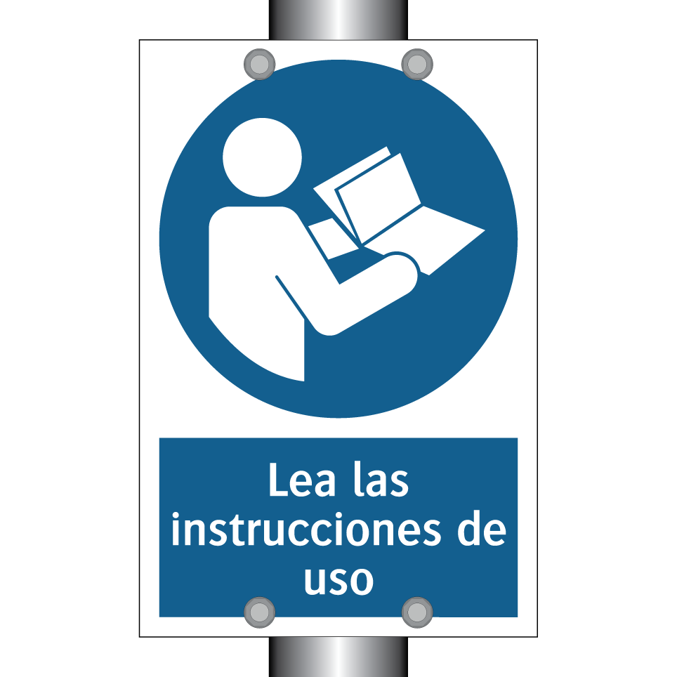 Lea las instrucciones de uso