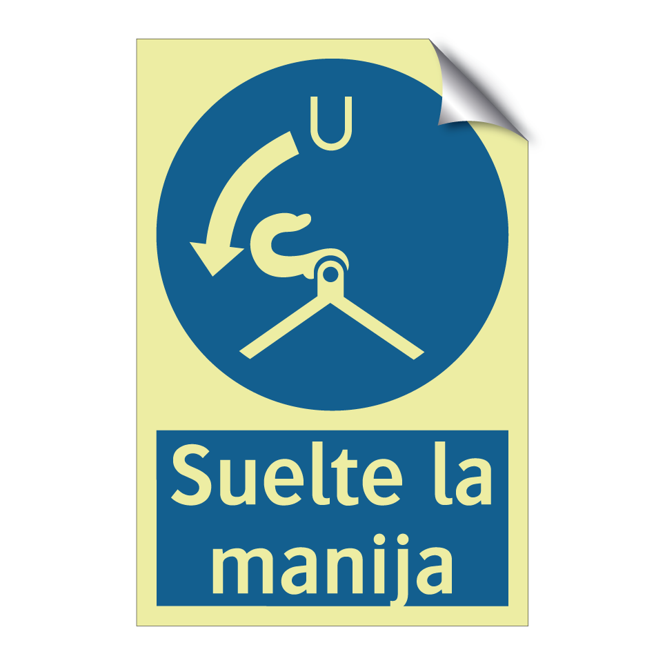 Suelte la manija