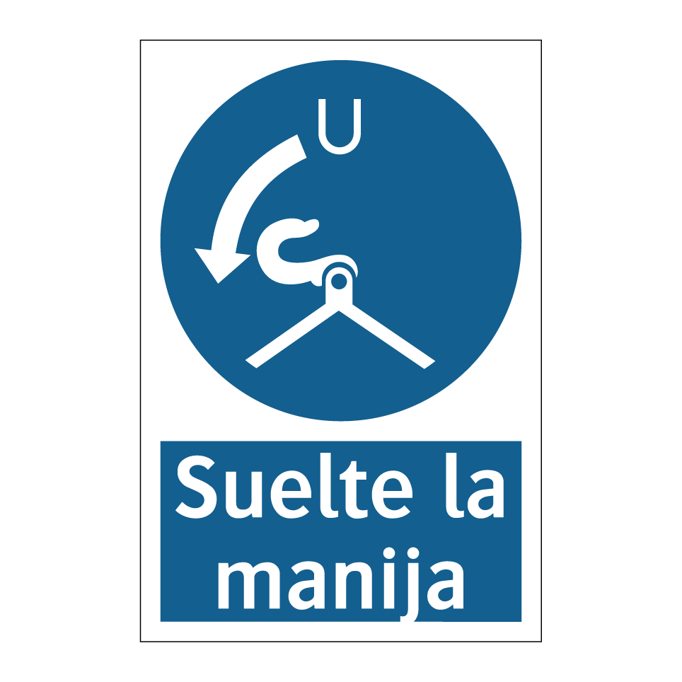 Suelte la manija
