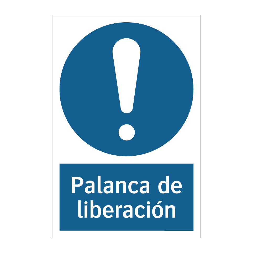 Palanca de liberación