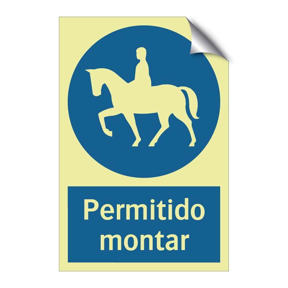 Permitido montar