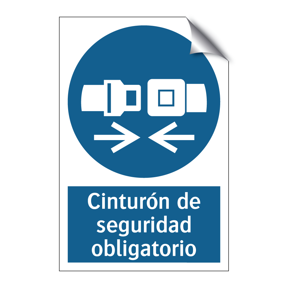 Cinturón de seguridad obligatorio