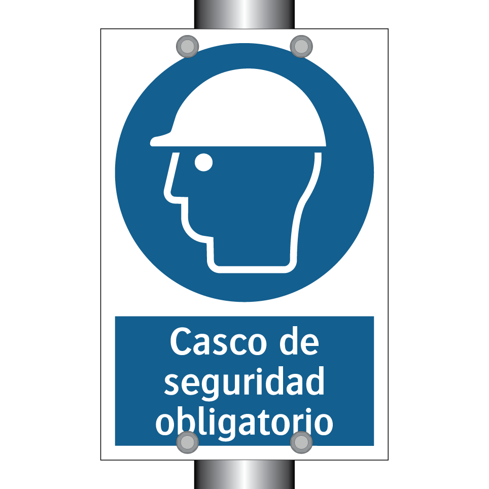 Casco de seguridad obligatorio