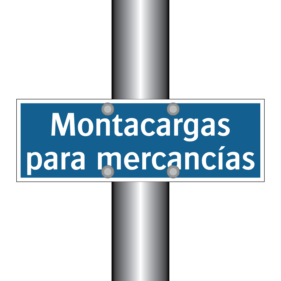 Montacargas para mercancías