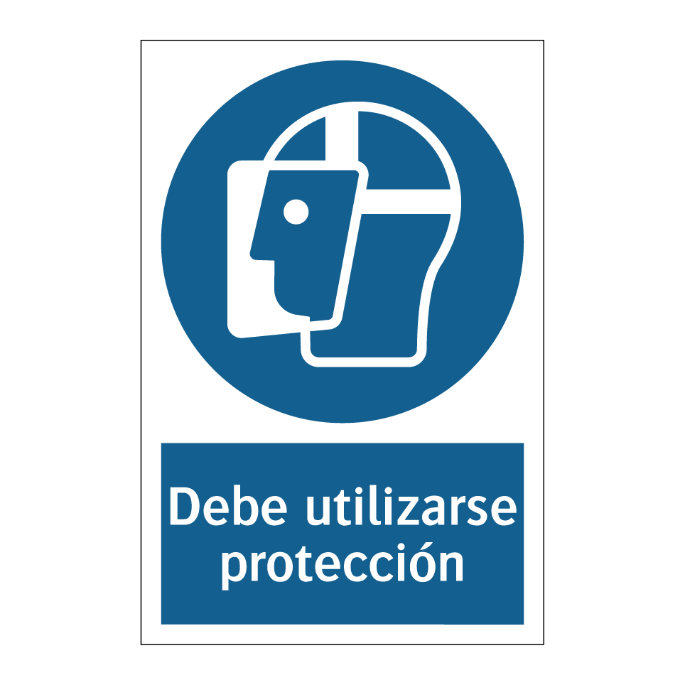 Debe utilizarse protección