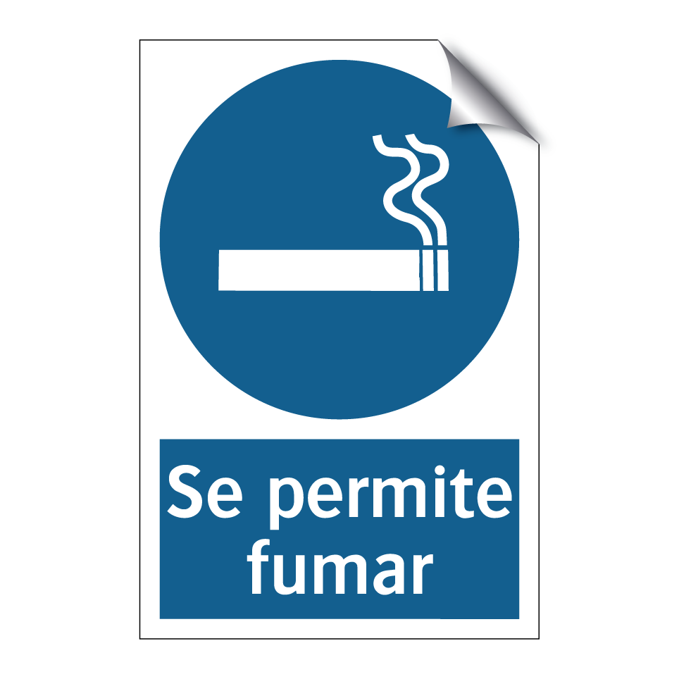 Se permite fumar