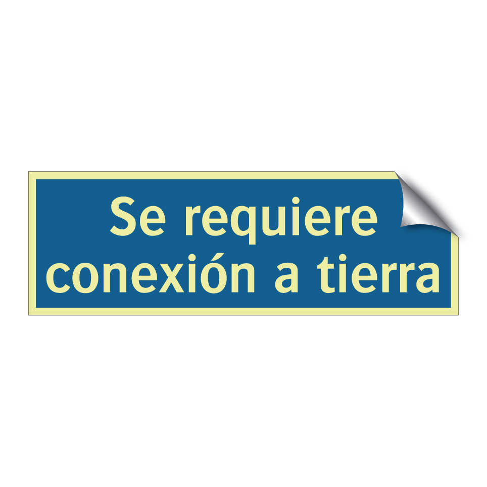Se requiere conexión a tierra