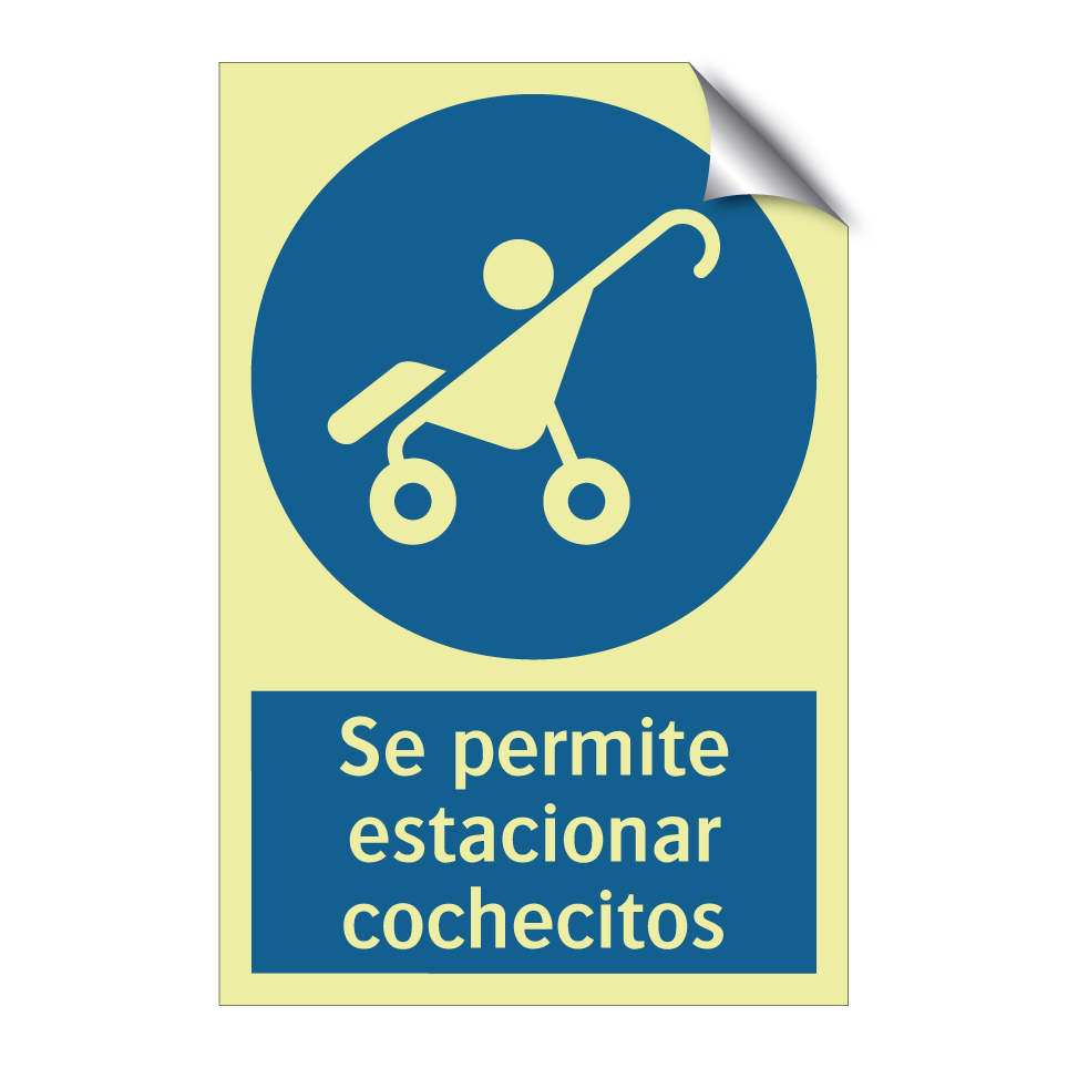 Se permite estacionar cochecitos