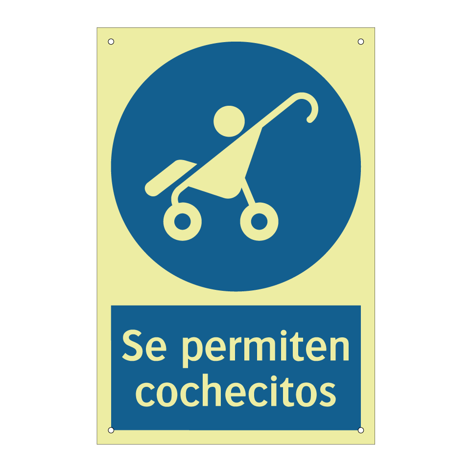 Se permiten cochecitos